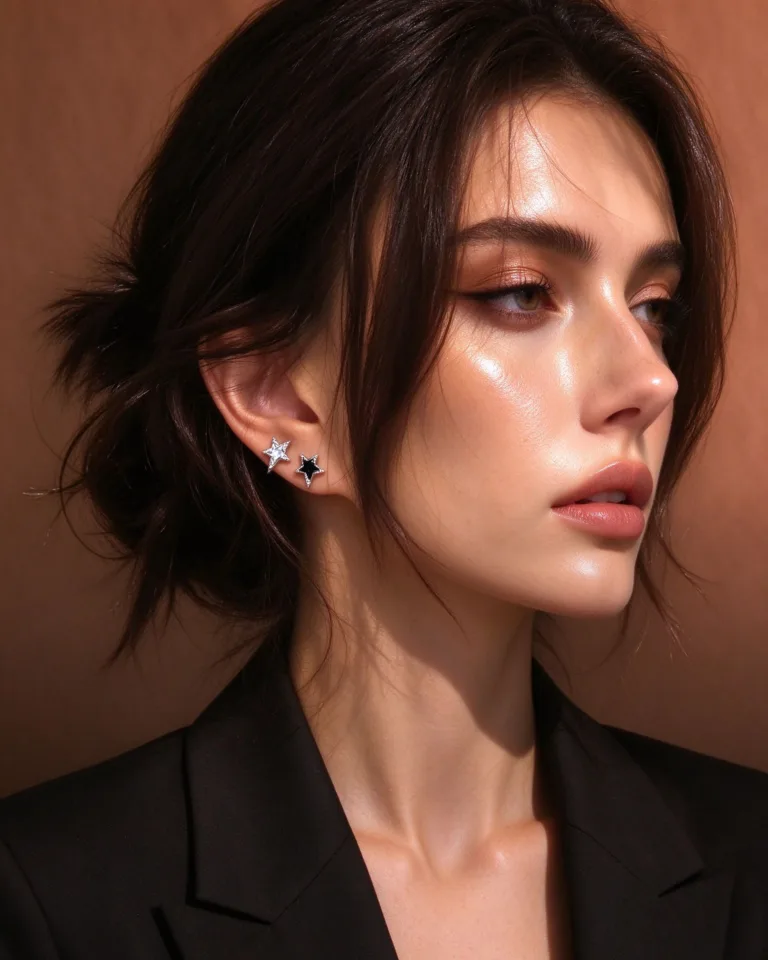 Stud earrings collection